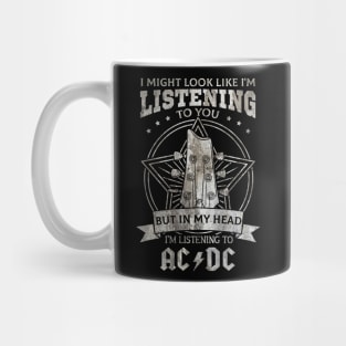 Ac Dc //Music Mug